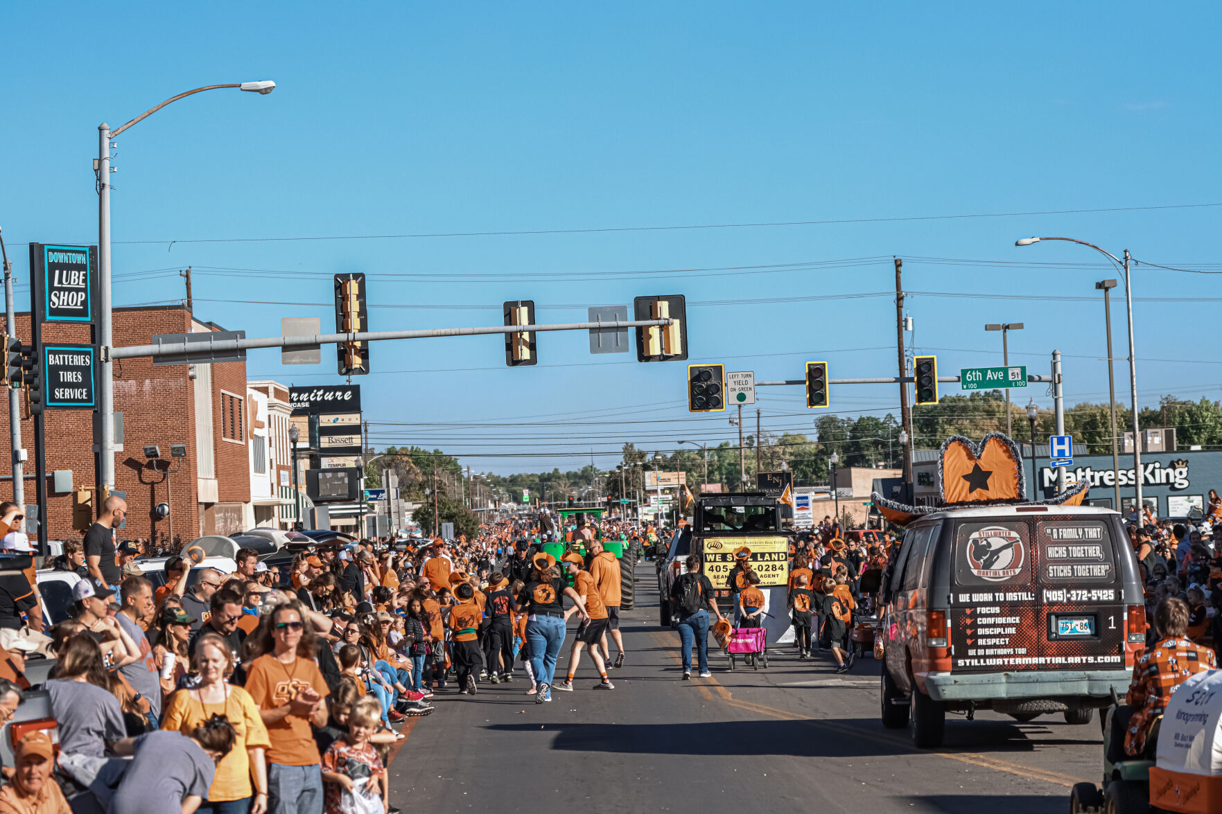 Sea of Orange Parade
